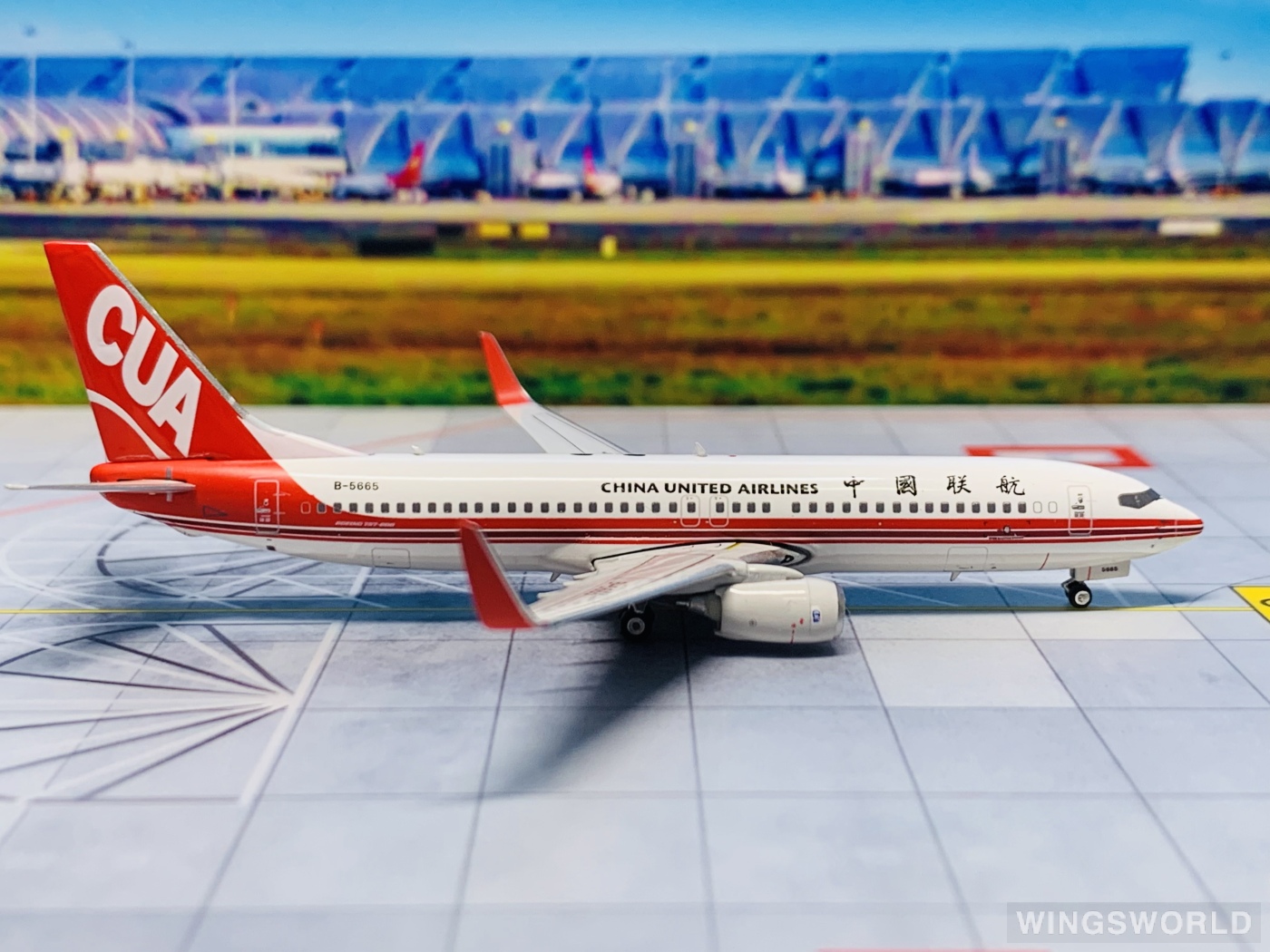 Phoenix 1:400 Boeing 737-800 China United Airlines 中国联合航空