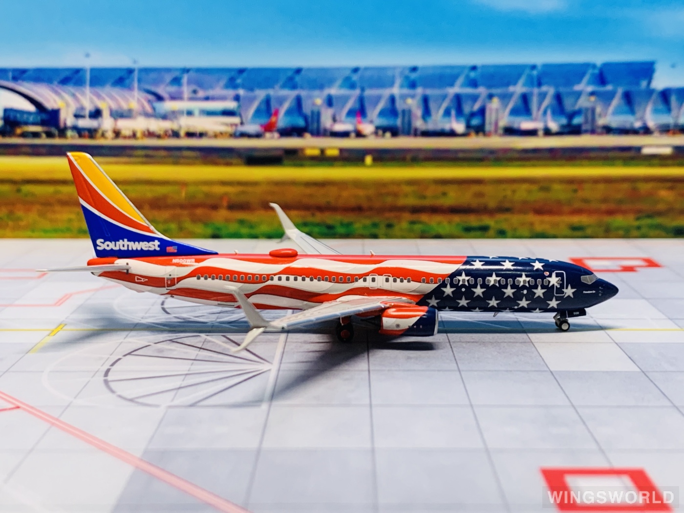 NGmodels 1:400 NG58110 Southwest Airlines 美国西南航空 Boeing 737-800 N500WR