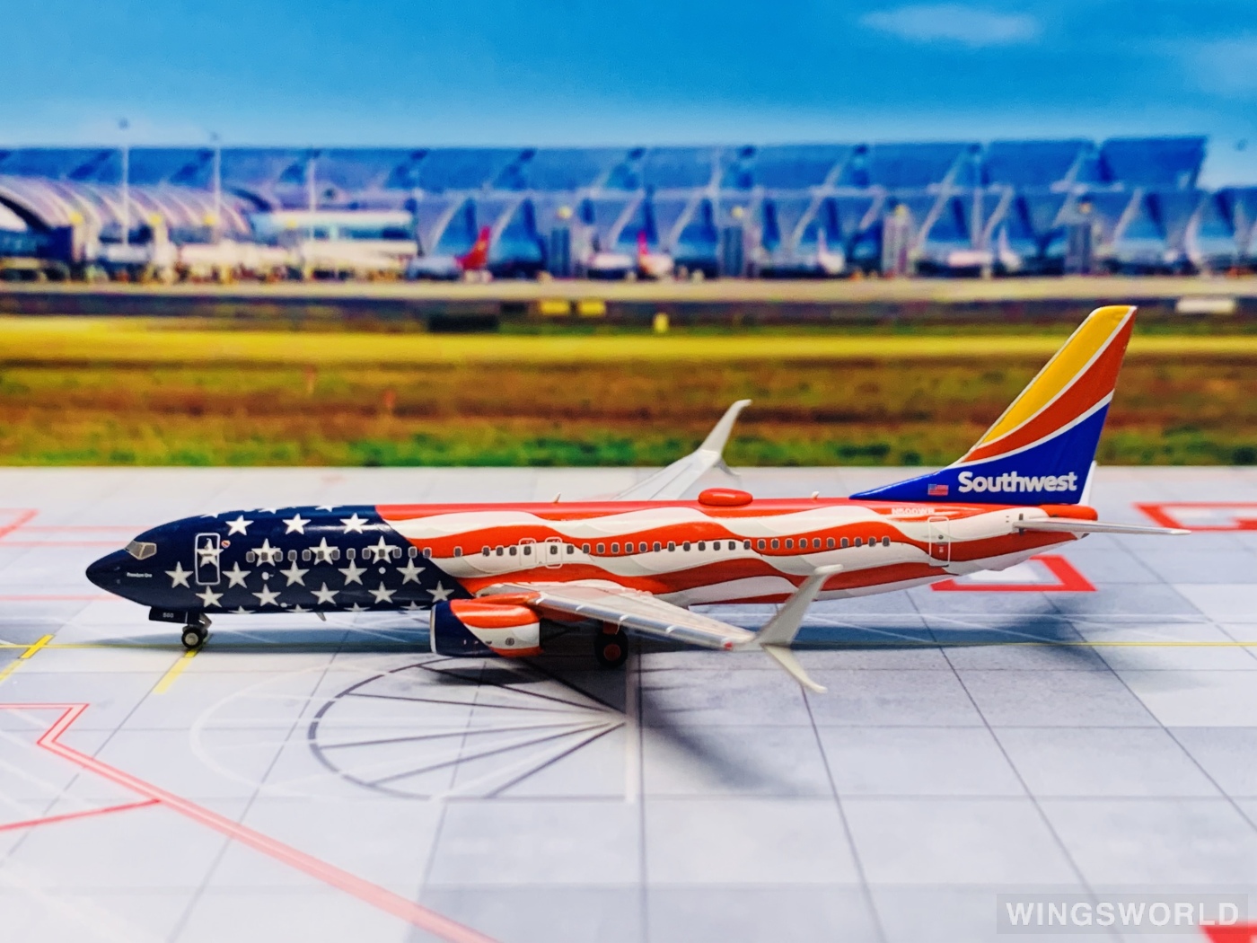 NGmodels 1:400 NG58110 Southwest Airlines 美国西南航空 Boeing 737-800 N500WR