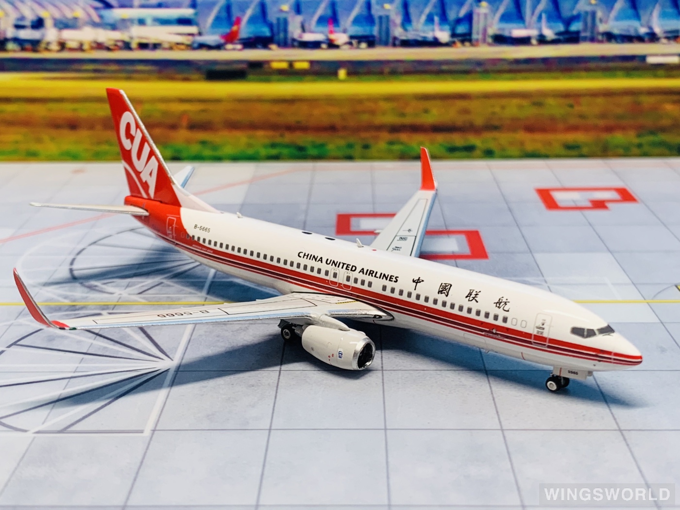 Phoenix 1:400 Boeing 737-800 China United Airlines 中国联合航空