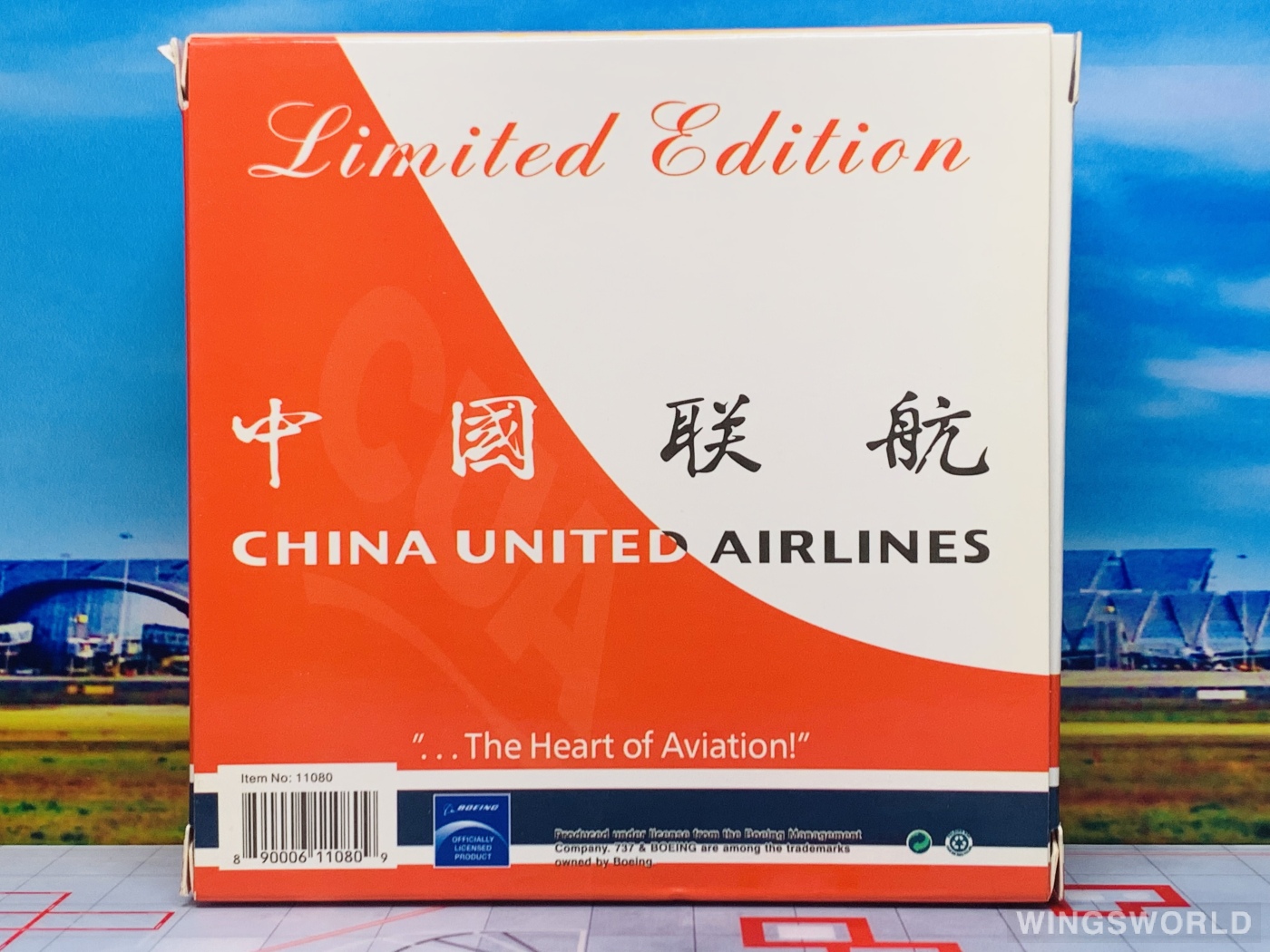 Phoenix 1:400 PH11080 China United Airlines 中国联合航空 Boeing 737-800 B-5665