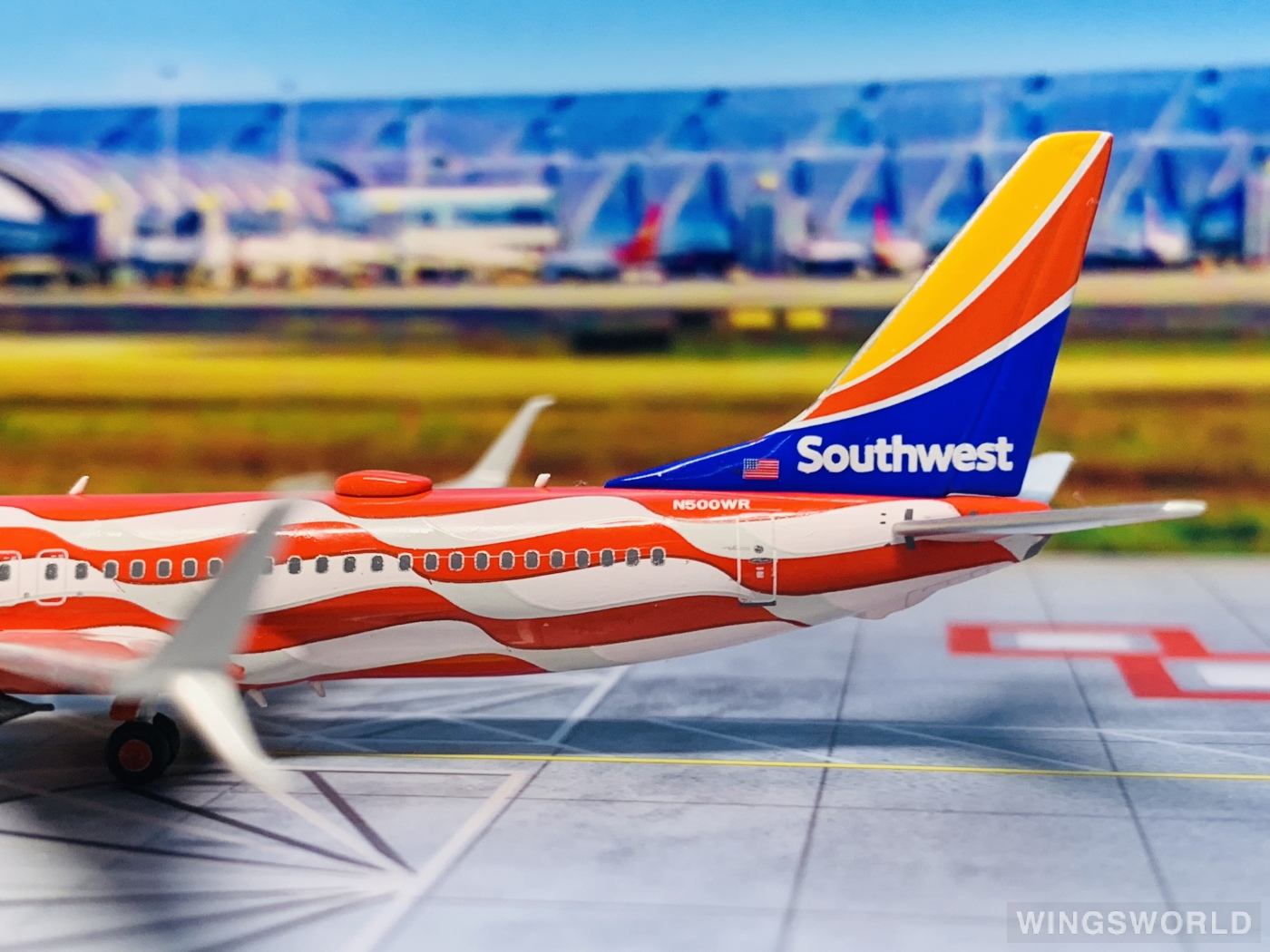 NGmodels 1:400 NG58110 Southwest Airlines 美国西南航空 Boeing 737-800 N500WR