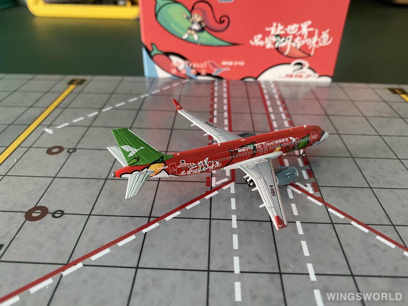 NGmodels 1:400 NG15032 Air Travel 湖南航空 Airbus A320neo B-30EH