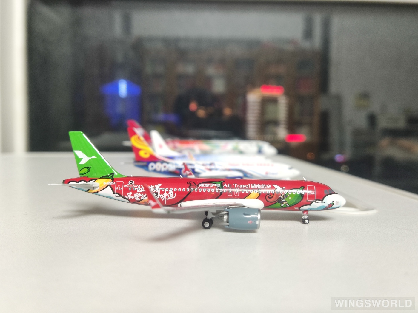 NGmodels 1:400 NG15032 Air Travel 湖南航空 Airbus A320neo B-30EH