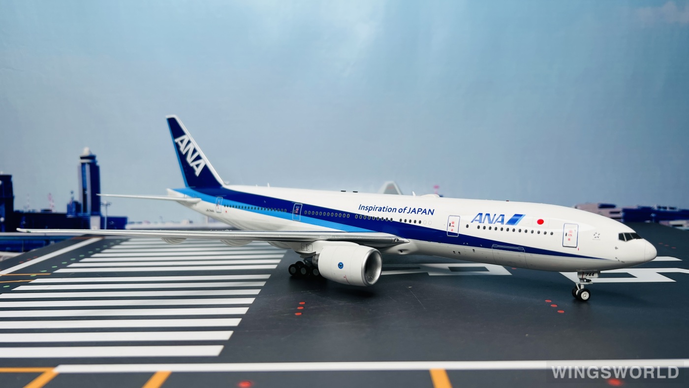 JFOX 1:200 Boeing 777-200ER ANA 全日空JF-777-2-003 JA744A 的照片 