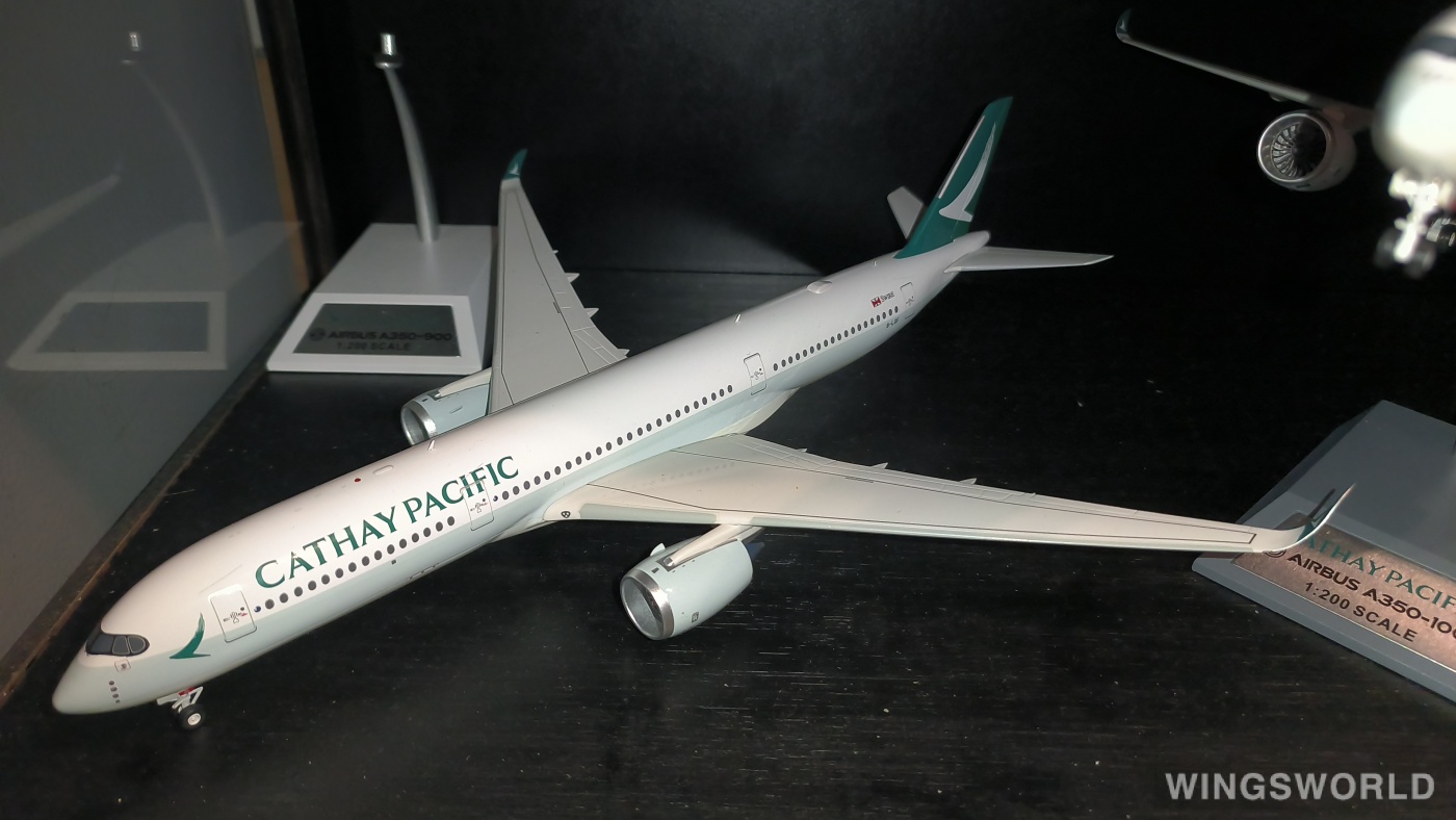 WB Models 1:200 WB-A350-9-011 Cathay Pacific 国泰航空 Airbus A350-900 B-LQF