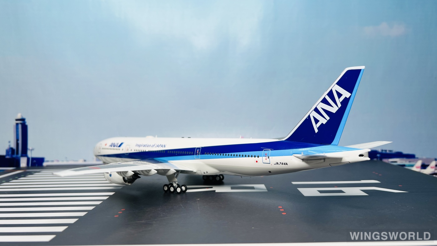 JFOX 1:200 Boeing 777-200ER ANA 全日空JF-777-2-003 JA744A 的照片 