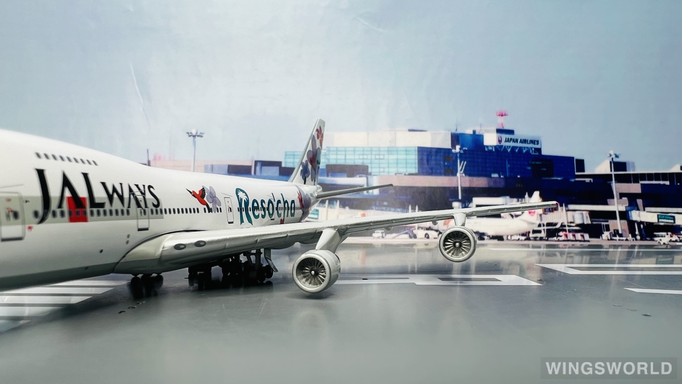 Jet-X 1:400 JXJA006C Japan Airlines 日本航空 Boeing 747-200 JA8150