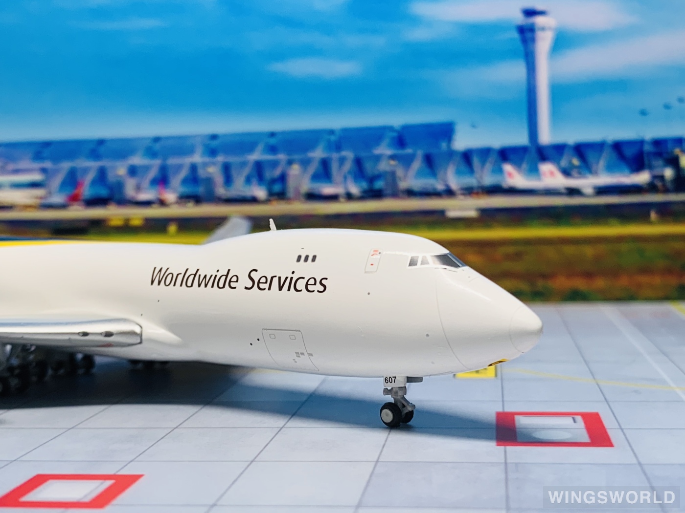 Geminijets 1:400 GJUPS1990 UPS 联合包裹公司 Boeing 747-8F N607UP