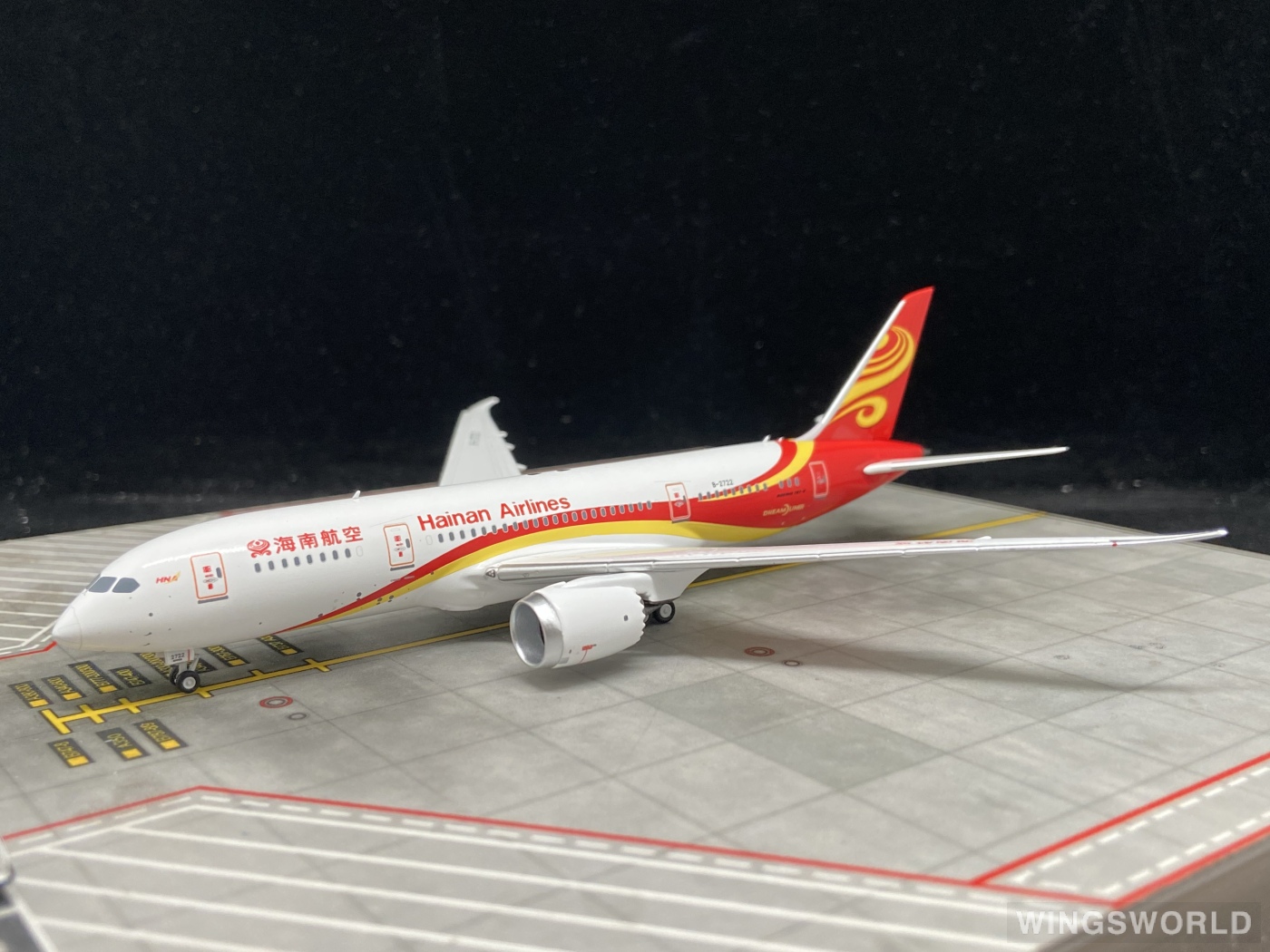 NGmodels 1:400 NG59002 Hainan Airlines 海南航空 Boeing 787-8 B-2722