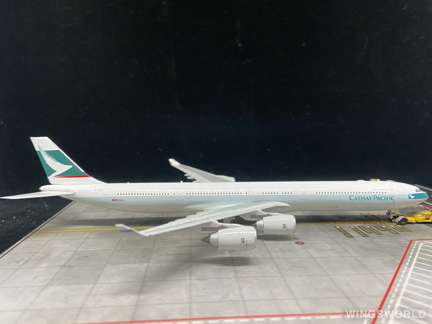 Phoenix 1:400 PH04075 Cathay Pacific 国泰航空 Airbus A340-600 B-HQC