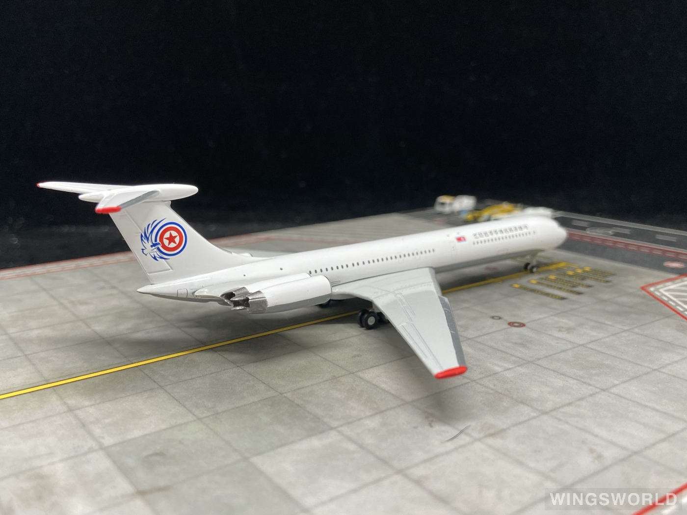 JC Wings 1:400 KD4104 Air Koryo 朝鲜高丽航空 Ilyushin Il-62 P-618