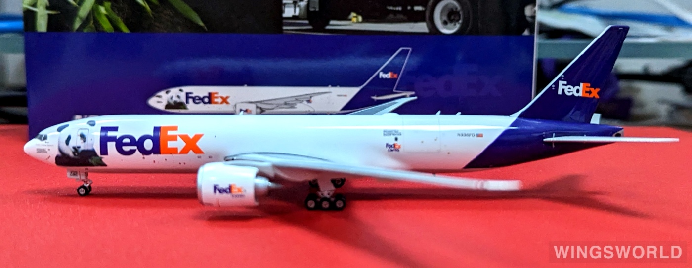 Phoenix 1:400 PH04574 FedEx 联邦快递 Boeing 777F N886FD