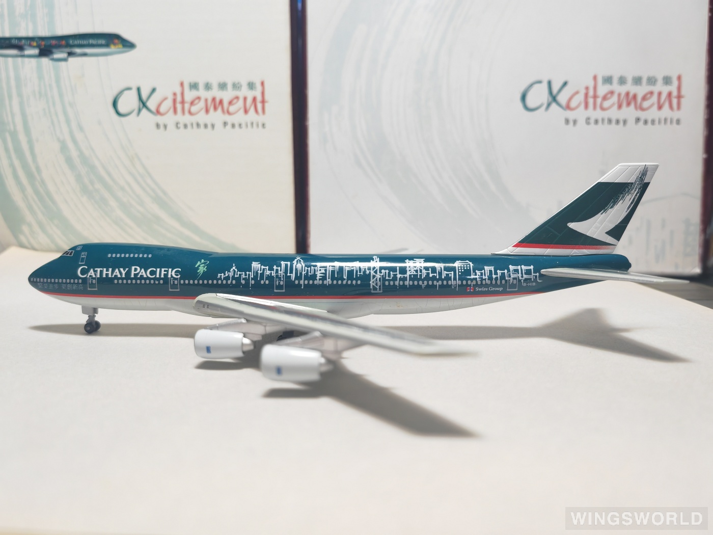 Dragon Models 1:400 55101 Cathay Pacific 国泰航空 Boeing 747-200 B-HIB