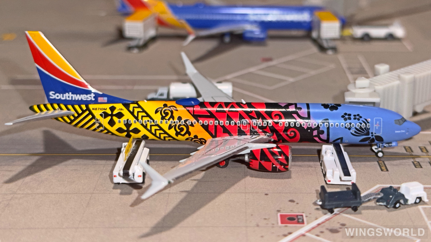 NGmodels 1:400 NG88016 Southwest Airlines 美国西南航空 Boeing 737 MAX 8 N8710M