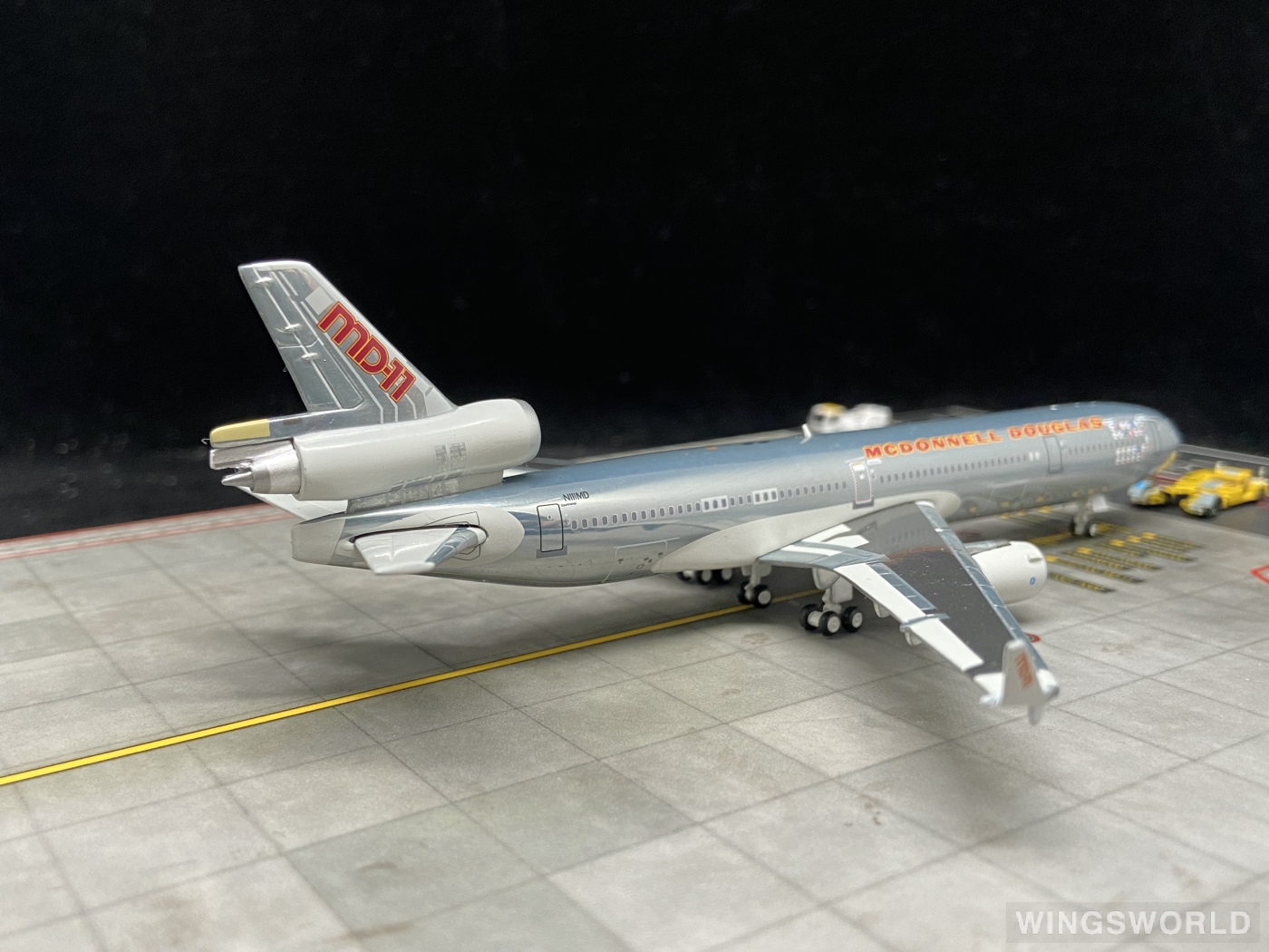 JC Wings 1:400 XX4668 McDonnell Douglas 麦道公司 McDonnell Douglas MD-11 N111MD