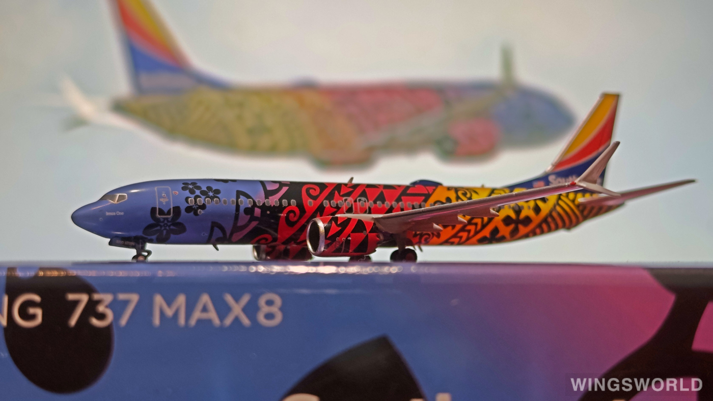 NGmodels 1:400 NG88016 Southwest Airlines 美国西南航空 Boeing 737 MAX 8 N8710M