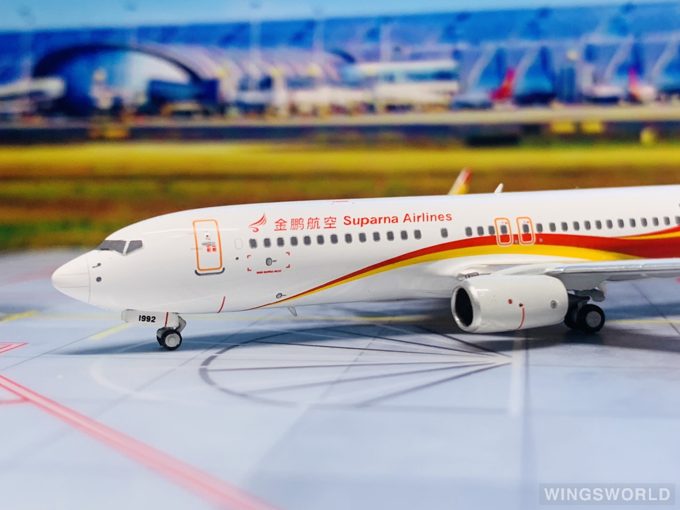 NGmodels 1:400 NG58069 Suparna Airlines 金鹏航空 Boeing 737-800 B-1992