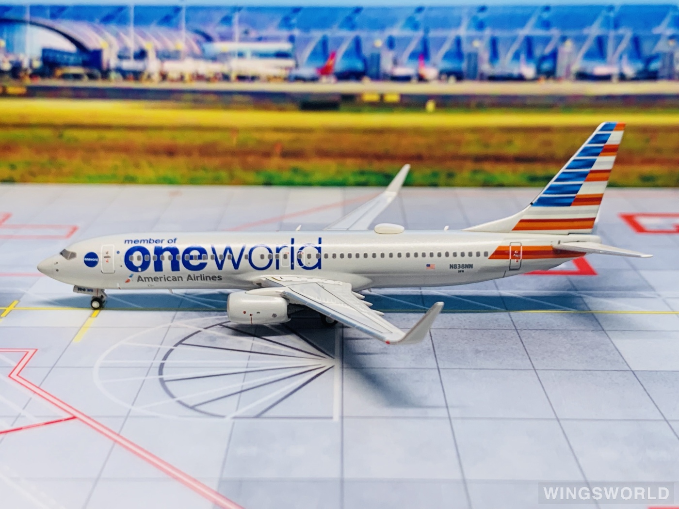 NGmodels 1:400 NG58117 American Airlines 美国航空 Boeing 737-800 N838NN