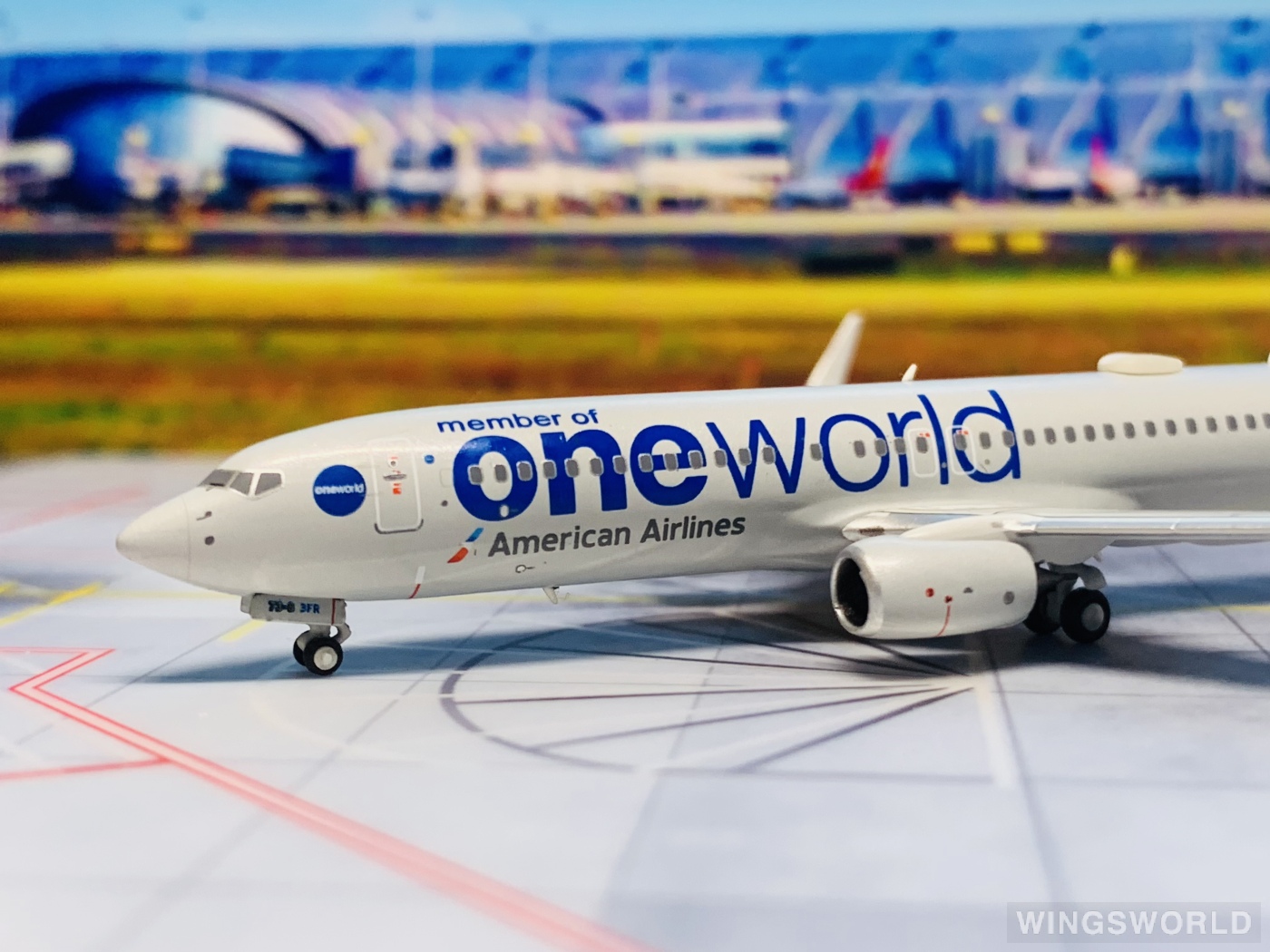 NGmodels 1:400 NG58117 American Airlines 美国航空 Boeing 737-800 N838NN