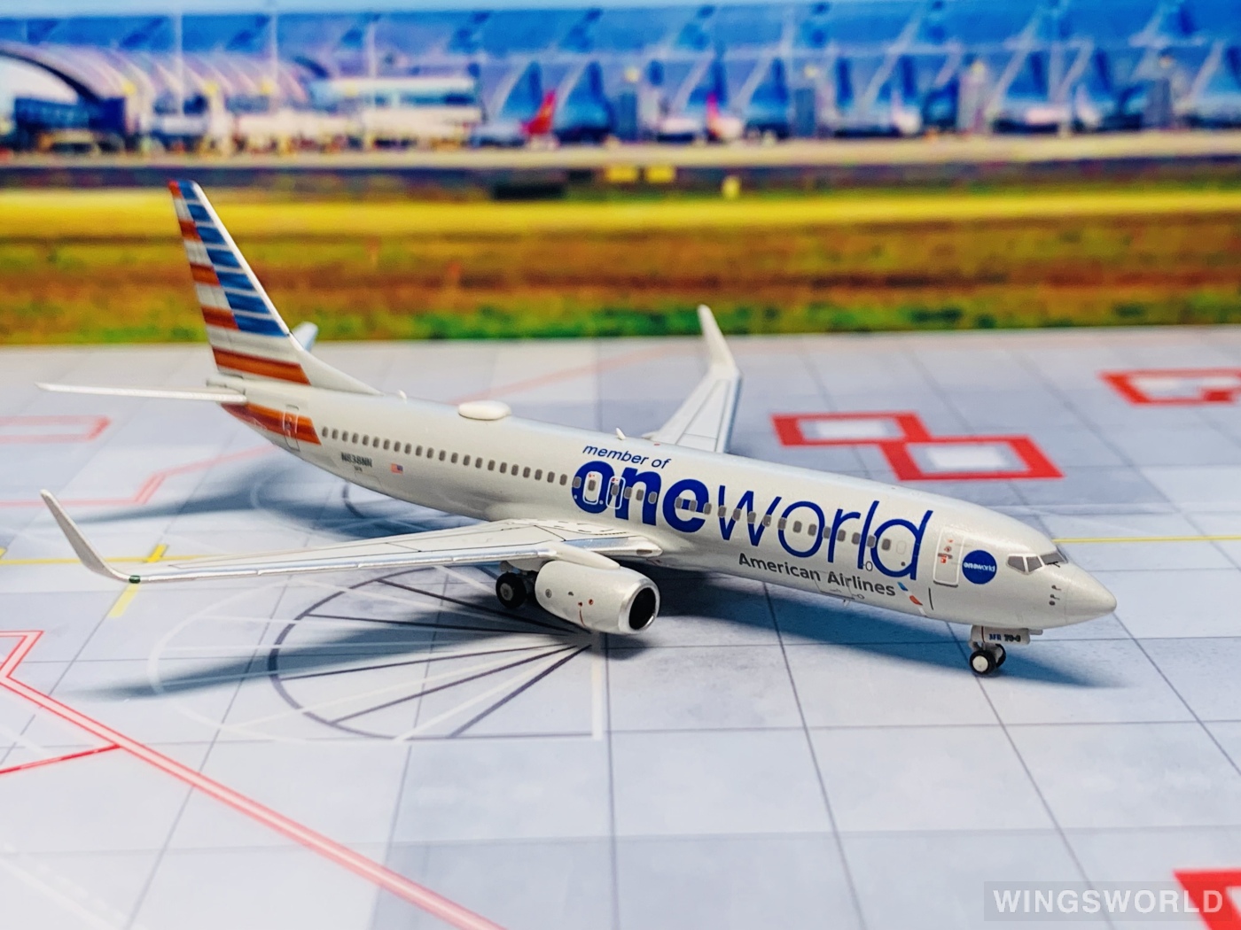 NGmodels 1:400 NG58117 American Airlines 美国航空 Boeing 737-800 N838NN