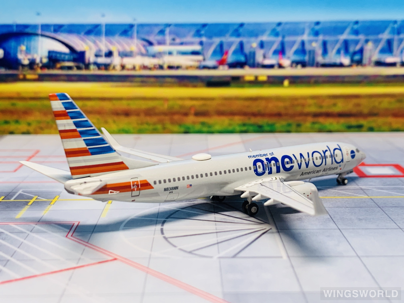 NGmodels 1:400 NG58117 American Airlines 美国航空 Boeing 737-800 N838NN