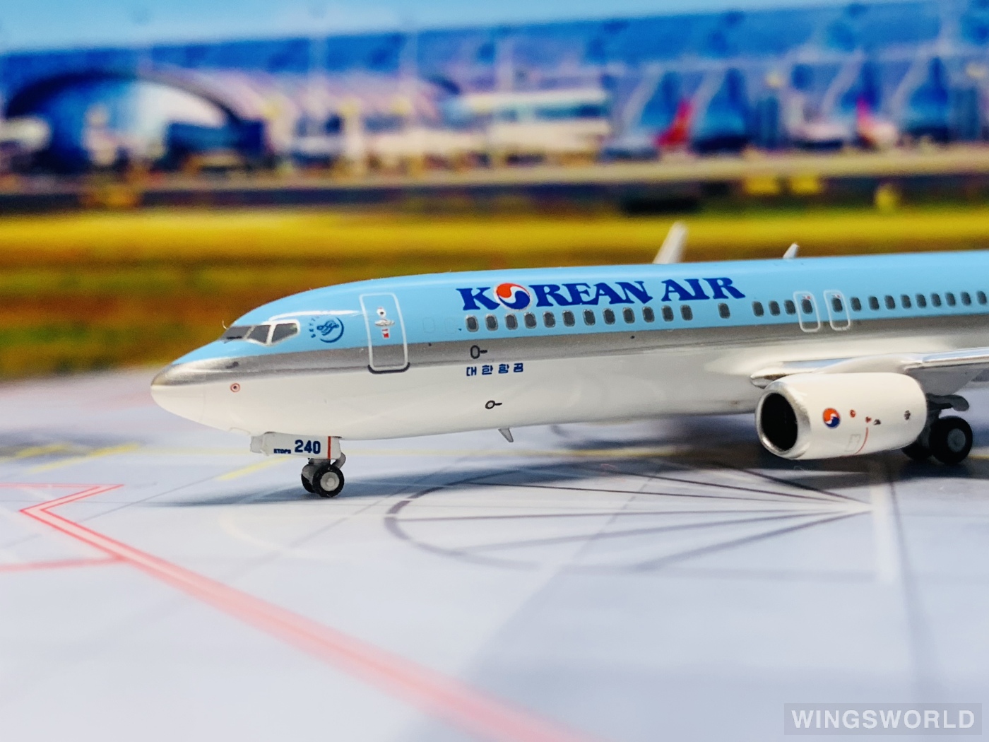 NGmodels 1:400 NG58149 Korean Air 大韩航空 Boeing 737-800 HL8240