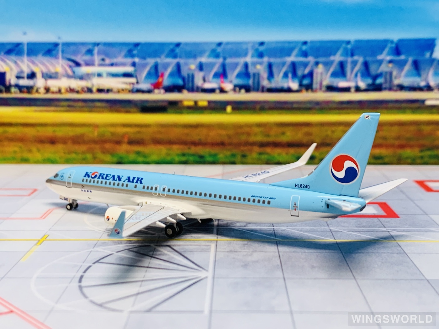NGmodels 1:400 NG58149 Korean Air 大韩航空 Boeing 737-800 HL8240