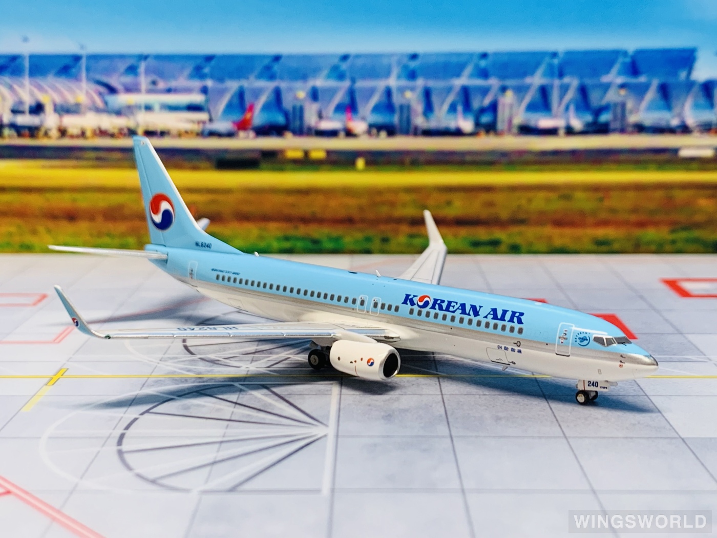 NGmodels 1:400 NG58149 Korean Air 大韩航空 Boeing 737-800 HL8240