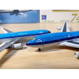 KLM 荷兰皇家航空 Boeing 747-400 PH-BFV  HC-022c AeroClassics 1:400