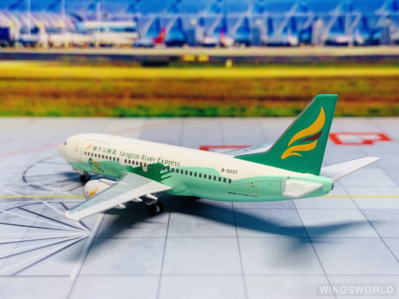 AeroClassics 1:400 ACB5055 Yangtze River Express 扬子江快运航空 Boeing 737-300 B-5055