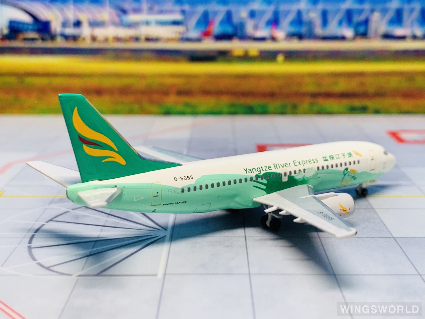 AeroClassics 1:400 ACB5055 Yangtze River Express 扬子江快运航空 Boeing 737-300 B-5055