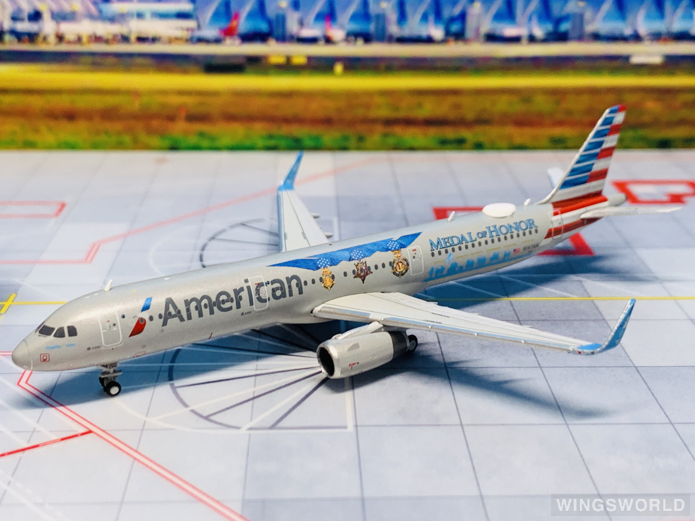 Geminijets 1:400 GJAAL2139 American Airlines 美国航空 Airbus A321 N167AN