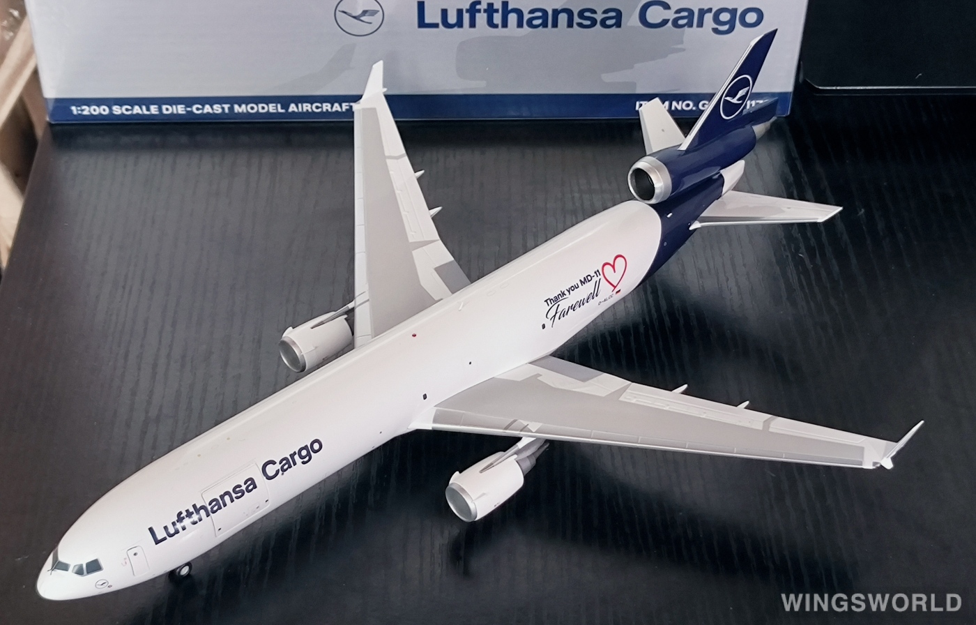 Geminijets 1:200 McDonnell Douglas MD-11 Lufthansa 汉莎航空