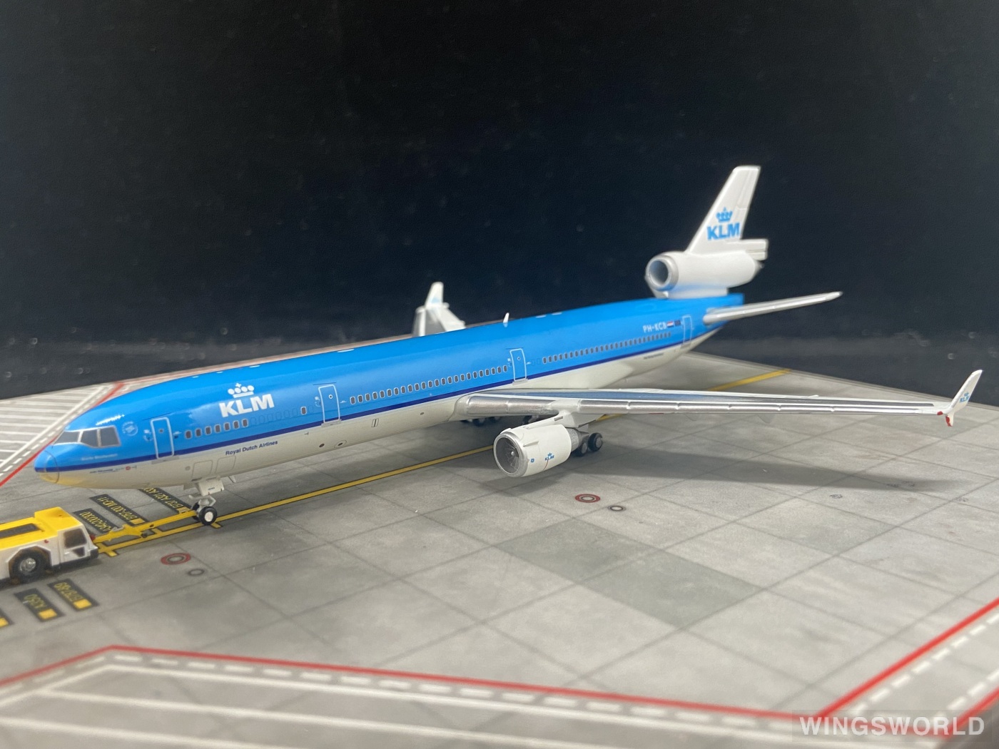 Geminijets 1:400 GJKLM1271 KLM 荷兰皇家航空 McDonnell Douglas MD-11 PH-KCB