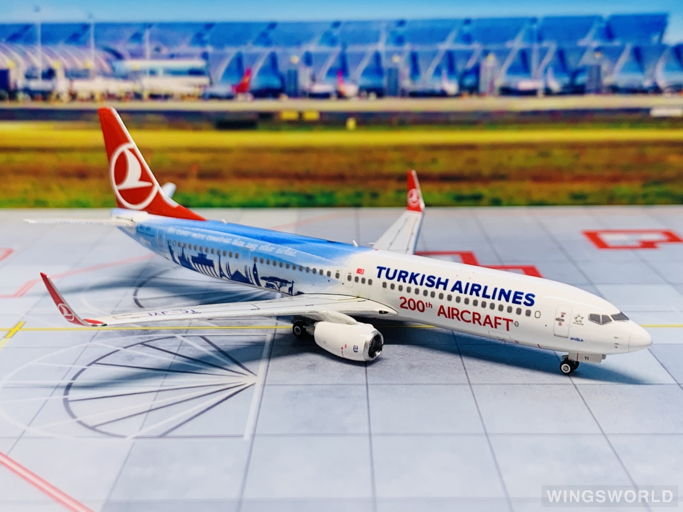 Phoenix 1:400 PH11169 Turkish Airlines 土耳其航空 Boeing 737-900 TC-JYI