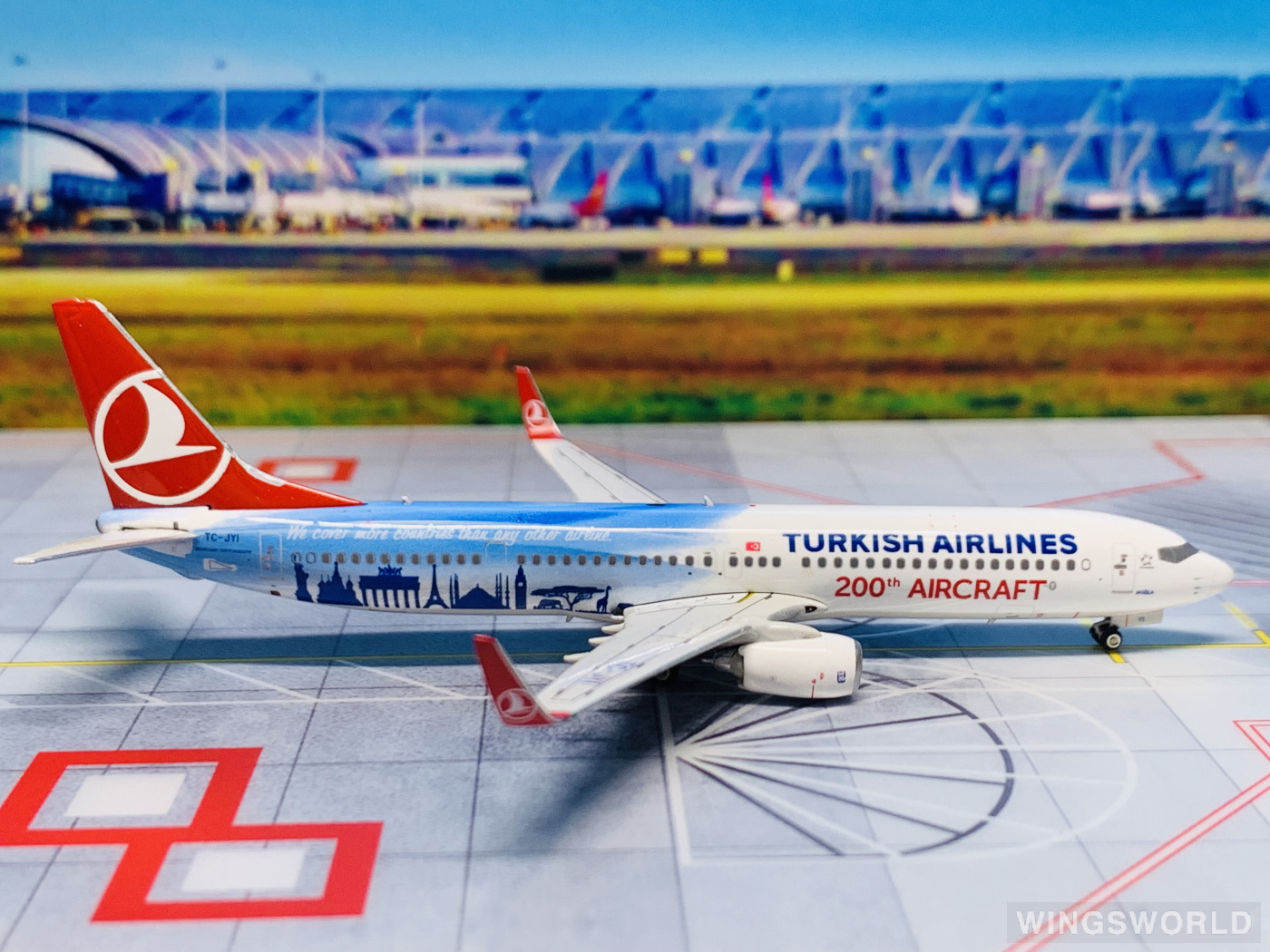 Phoenix 1:400 PH11169 Turkish Airlines 土耳其航空 Boeing 737-900 TC-JYI