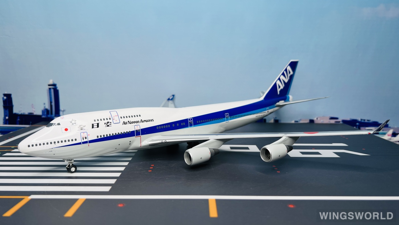 Hogan 1:200 Boeing 747-400 ANA 全日空NH20075 JA8094 的照片