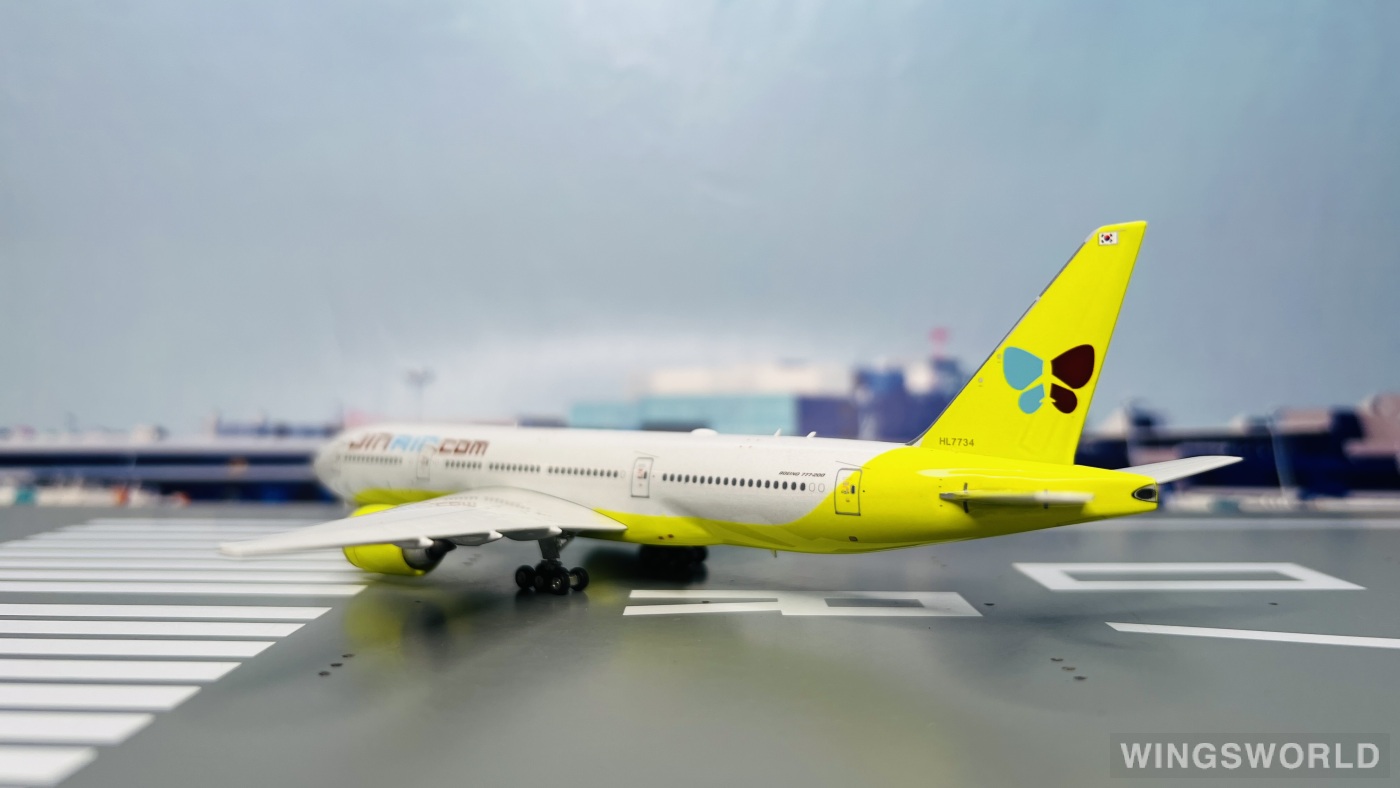 Phoenix 1:400 PH11631 Jin Air 韩国真航空 Boeing 777-200ER HL7734