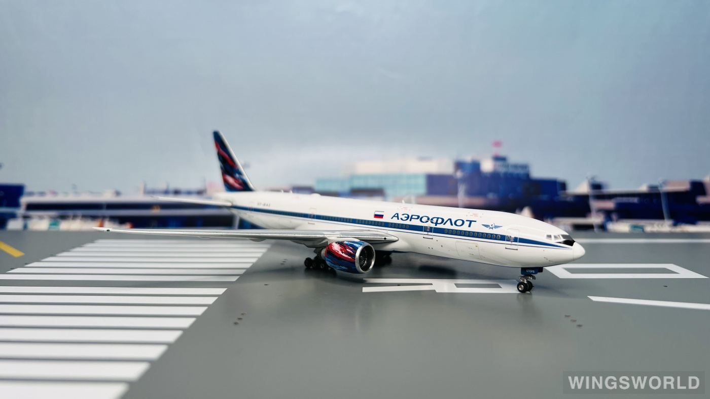 Phoenix 1:400 PH11160 Aeroflot 俄罗斯航空 Boeing 777-200 VP-BAS