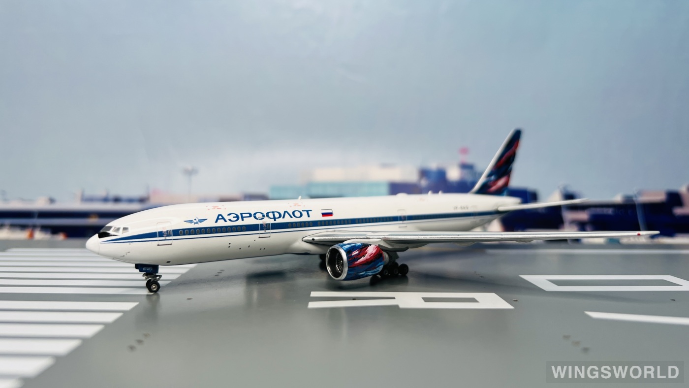 Phoenix 1:400 PH11160 Aeroflot 俄罗斯航空 Boeing 777-200 VP-BAS