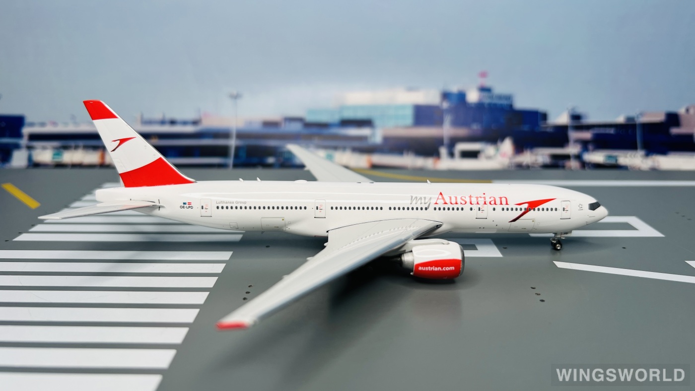 Phoenix 1:400 PH11527 Austrian Airlines 奥地利航空 Boeing 777-200 OE-LPD