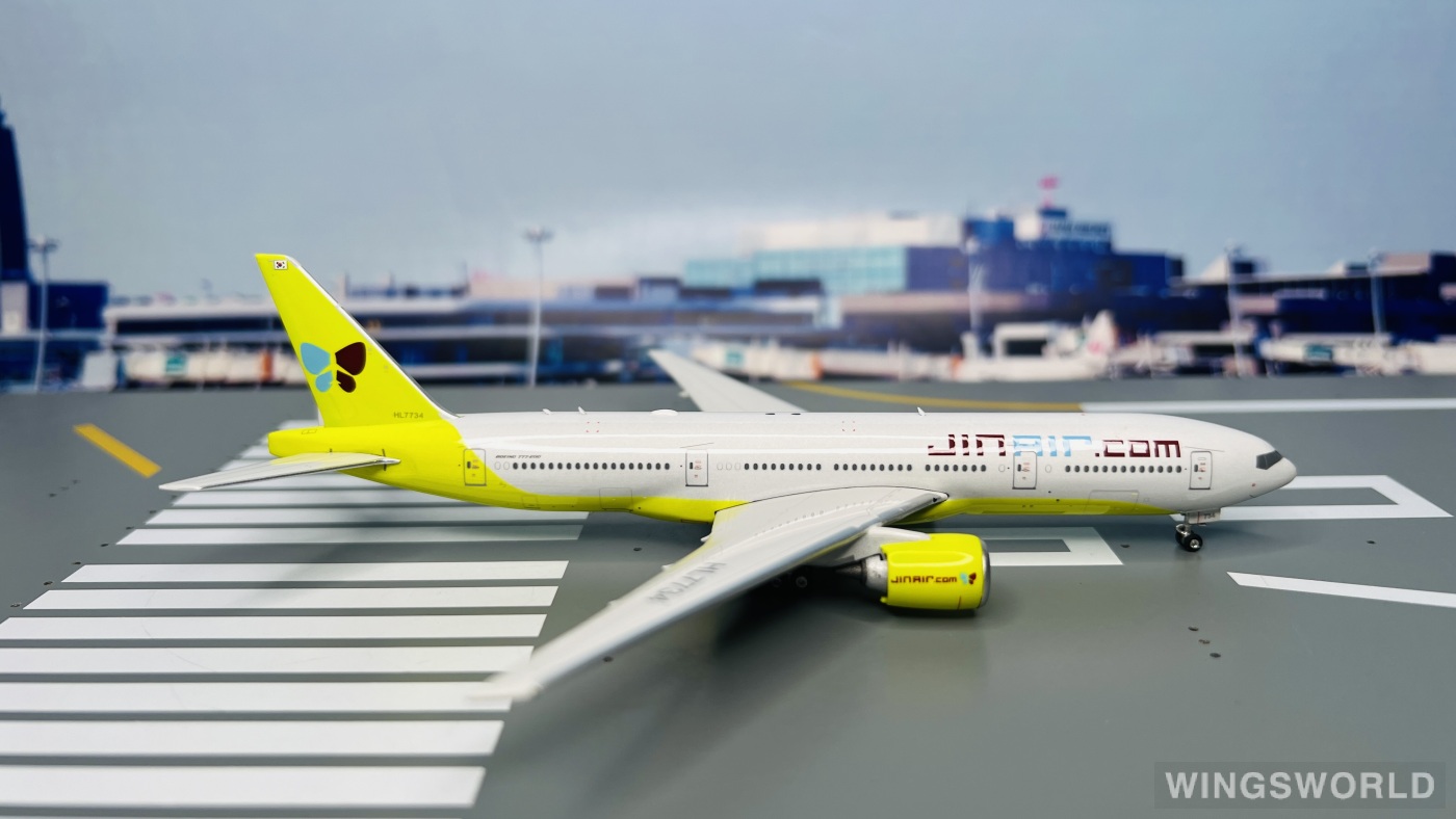 Phoenix 1:400 PH11631 Jin Air 韩国真航空 Boeing 777-200ER HL7734