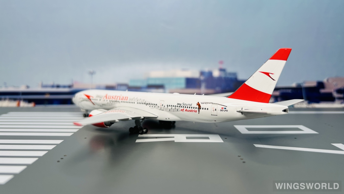 Phoenix 1:400 PH11527 Austrian Airlines 奥地利航空 Boeing 777-200 OE-LPD