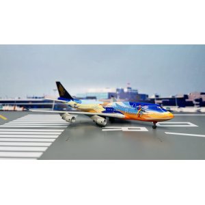 Singapore Airlines 新加坡航空 Boeing 747-400 9V-SPL  55119 Dragon Models 1:400