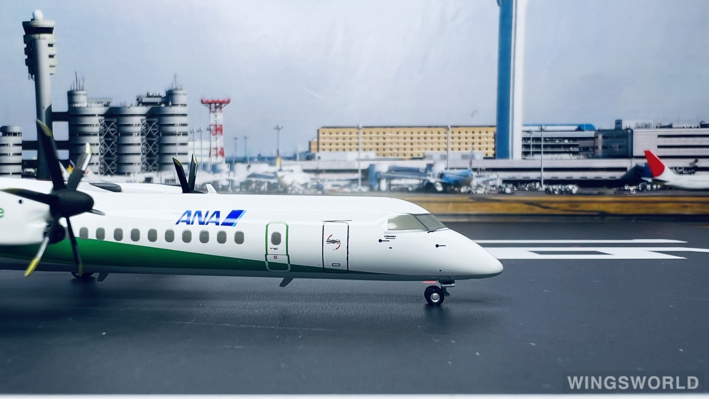 Hogan 1:200 DH28013 ANA 全日空 Bombardier Dash 8-400 JA856A