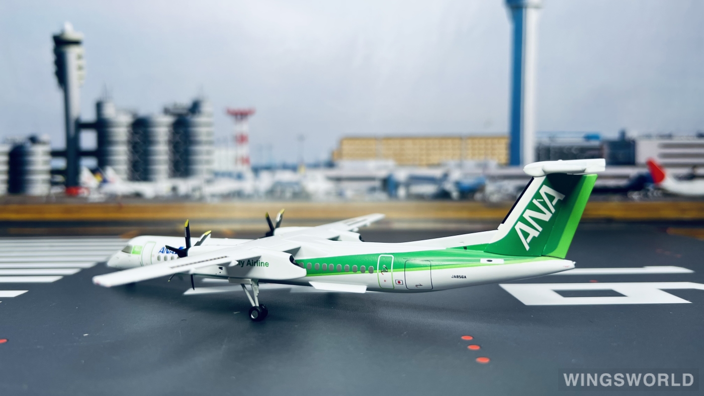 Hogan 1:200 DH28013 ANA 全日空 Bombardier Dash 8-400 JA856A