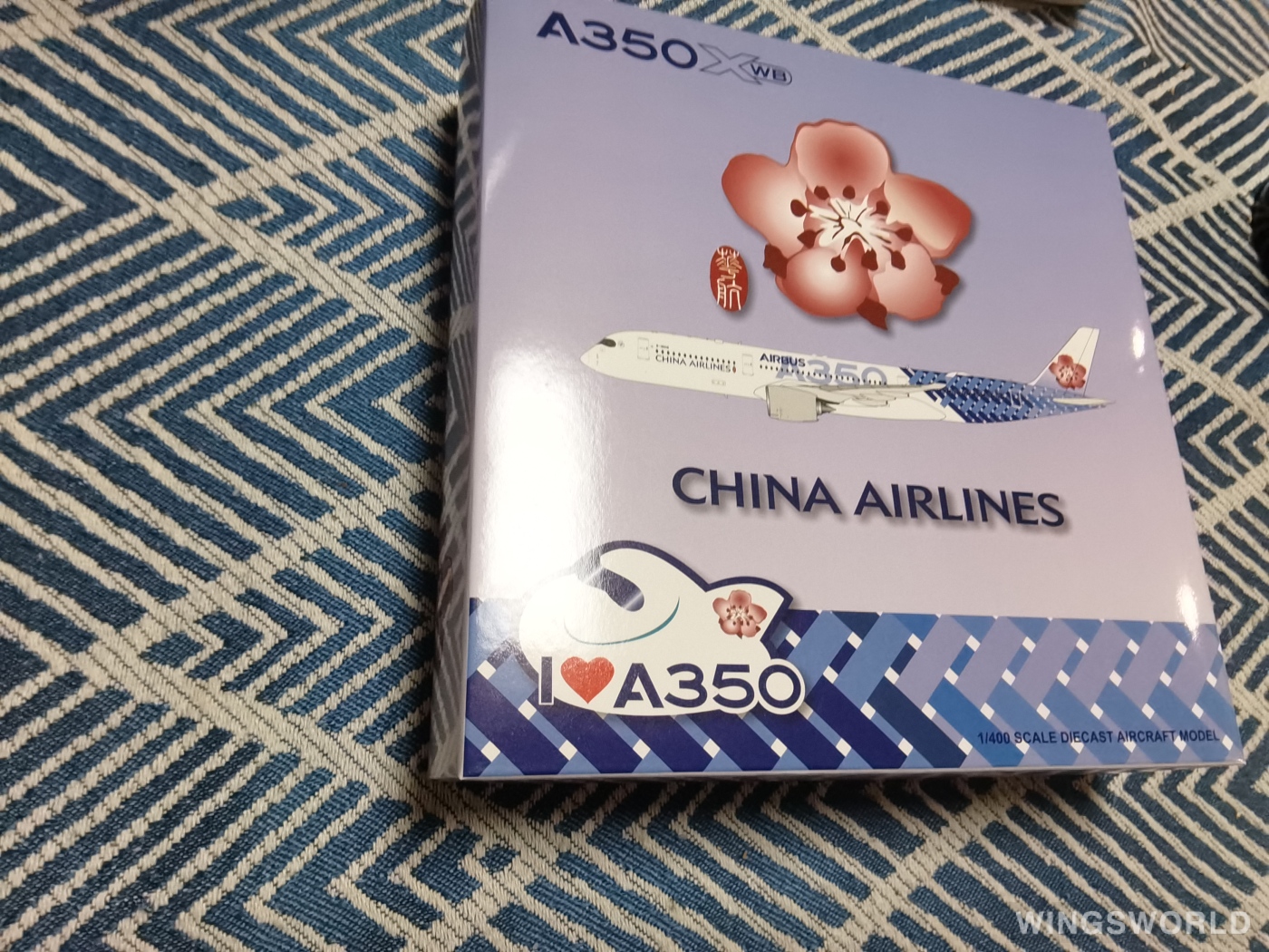 JC Wings 1:400 XX4032A China Airlines 中华航空 Airbus A350-900 B-18918