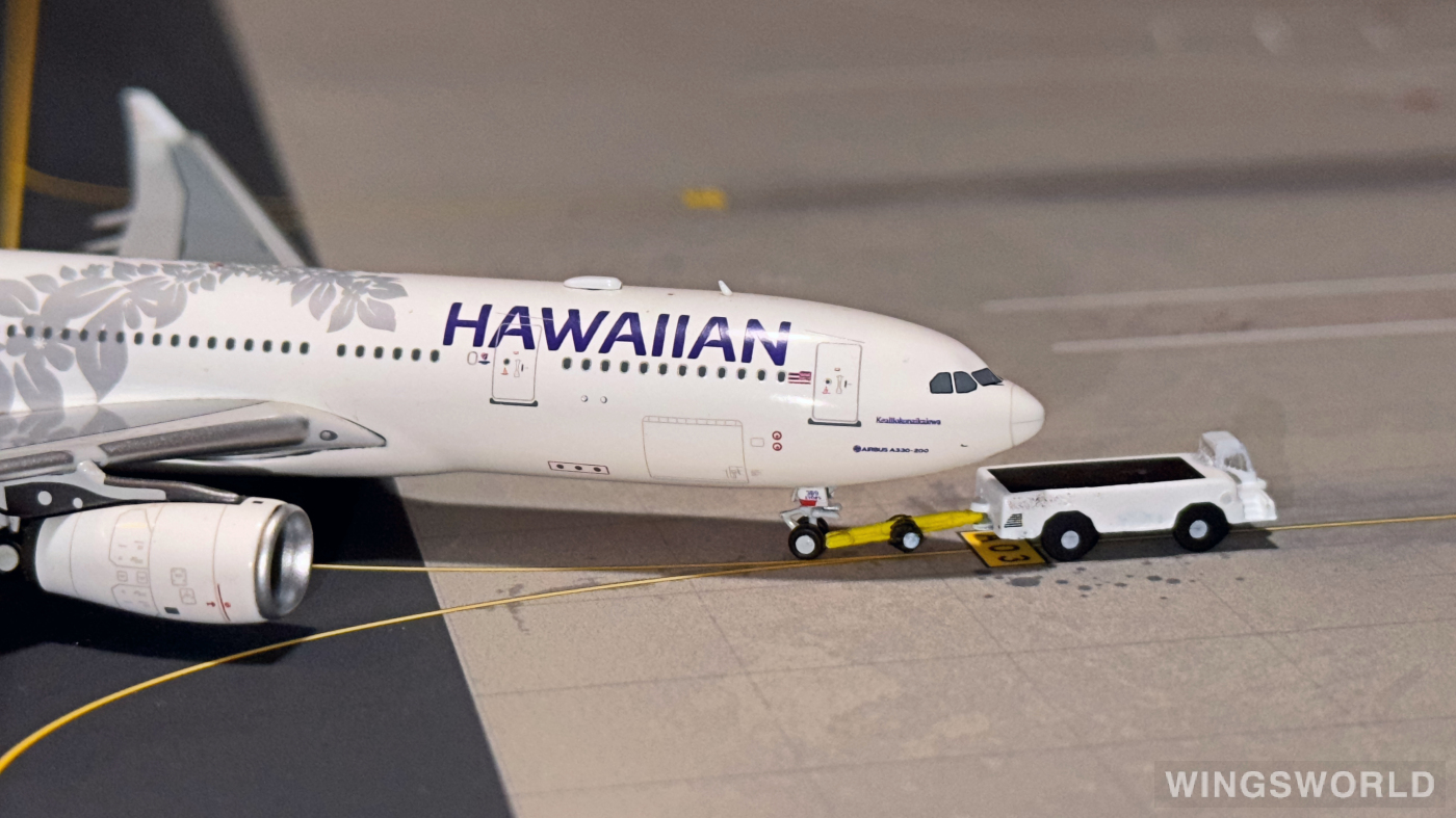 NGmodels 1:400 NG61021 Hawaiian Airlines 夏威夷航空 Airbus A330-200 N389HA