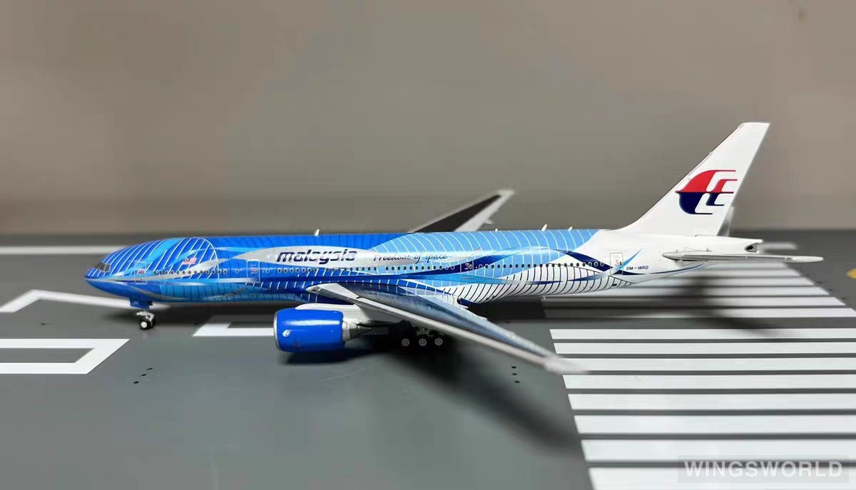 JC Wings 1:400 XX4485 Malaysia Airlines 马来西亚航空 Boeing 777-200ER 9M-MRD